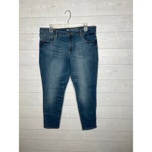 Gap Factory Legging Skimmer medium wash jeans Size 16/33R
